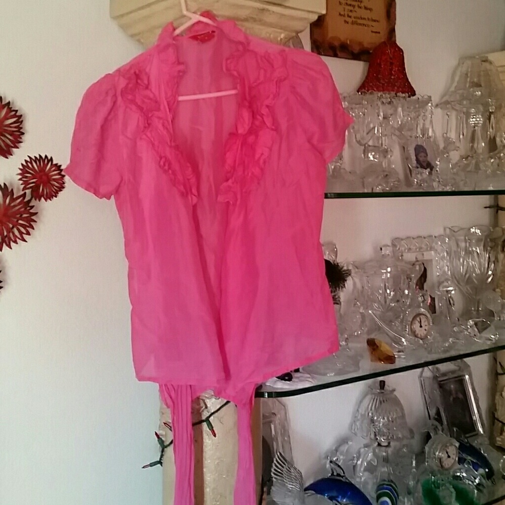 Cute top 70%cotton and 30% silk